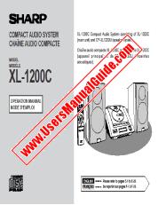 Ansicht XL-1200C pdf Bedienungsanleitung, Englisch Französisch