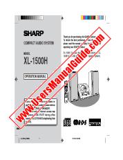 Vezi XL-1500H pdf Manual de utilizare, engleză
