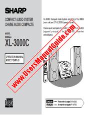 Ansicht XL-3000C pdf Bedienungsanleitung, Englisch Französisch