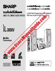 Ansicht XL-3000V pdf Bedienungsanleitung, Englisch