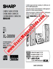 View XL-3000W pdf Operation Manual, English French Spanish