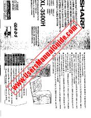 Voir XL-3500H pdf Manuel d'utilisation, extrait de langue portugaise