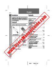 Ansicht XL-35H pdf Bedienungsanleitung, Auszug aus Sprache Italienisch