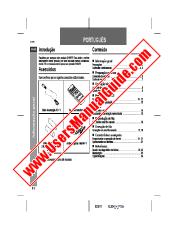 Ver XL-35H pdf Manual de operación, extracto de idioma portugués.
