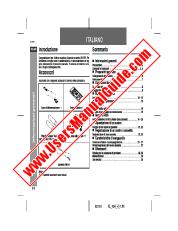 View XL-45H pdf Operation Manual, extract of language Italian