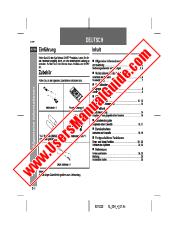 Ver XL-55H pdf Manual de operación, extracto de idioma alemán.