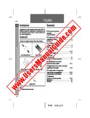 Ansicht XL-55H pdf Bedienungsanleitung, Auszug aus Sprache Italienisch