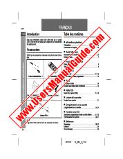 View XL-65H pdf Operation Manual, extract of language French