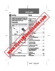 Ansicht XL-65H pdf Bedienungsanleitung, Auszug aus Sprache Niederländisch