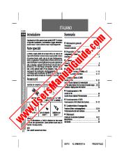 Vezi XL-DAB9H pdf Manual de funcționare, extractul de limba italiană