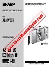 Ansicht XL-DV60H pdf Bedienungsanleitung für XL-DV60H, polnisch