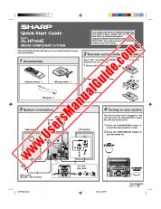 Ansicht XL-HP404E pdf Bedienungsanleitung, Kurzanleitung, Englisch
