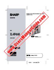 Ver XL-HP404H pdf Manual de operaciones, checo