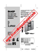 Voir XL-HP404V pdf Manuel d'utilisation, anglais