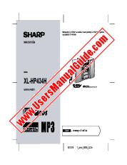 Ver XL-HP434H pdf Manual de operaciones, checo