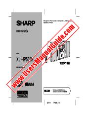 Ver XL-HP500H pdf Manual de operaciones, checo