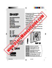 Ver XL-HP500H pdf Manual de operaciones, extracto de idioma inglés.