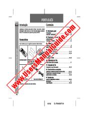 Ansicht XL-HP500H pdf Bedienungsanleitung, Auszug der Sprache Portugiesisch
