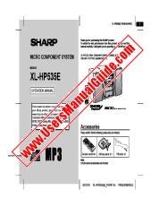 Vezi XL-HP535E pdf Manual de utilizare, engleză