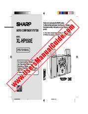 Vezi XL-HP550E pdf Manual de utilizare, engleză