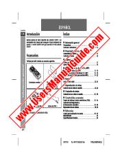 View XL-HP737H pdf Operation Manual, extract of language Spanish