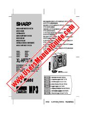 View XL-HP737H pdf Operation Manual, extract of language English