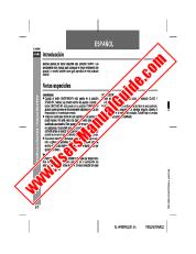 View XL-HP888V pdf Operation Manual, Spanish