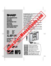 Ver XL-MP110H pdf Manual de operación, extracto de idioma italiano.