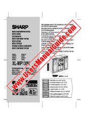 Vezi XL-MP130H pdf Manual de funcționare, extractul de limba engleză