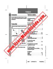 Ver XL-MP35H pdf Manual de operaciones, extracto de idioma francés.
