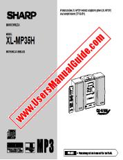 Voir XL-MP35H pdf Manuel d'utilisation, polonais
