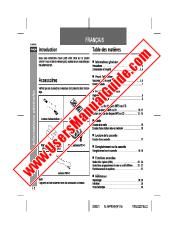 Vezi XL-MP45H pdf Manual de funcționare, extractul de limba franceză