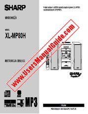 Voir XL-MP80H pdf Manuel d'utilisation pour XL-MP80H, polonais