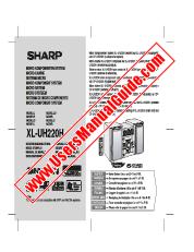 Ver XL-UH220H pdf Manual de operaciones, extracto de idioma inglés.