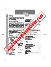 View XL-UH240H pdf Operation Manual, extract of language of Swedish