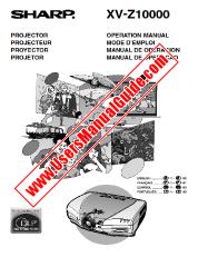 View XV-Z10000 pdf Operation Manual, extract of language French