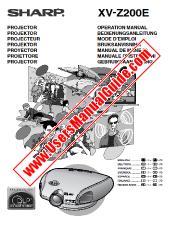 Vezi XV-Z200E pdf Manual de funcționare, extractul de limba germană