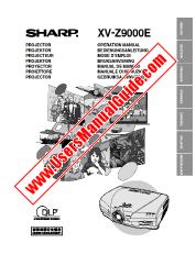 View XV-Z9000E pdf Operation Manual, extract of language German