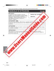 Vezi XV-ZW60E pdf Manual de utilizare, italiană