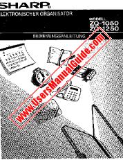 Ver ZQ-1050/1250 pdf Manual de Operación, Alemán