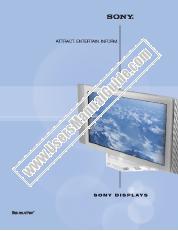 View FWD-32LX1 pdf Brochure: 2005 Large LCD and Plasma Displays
