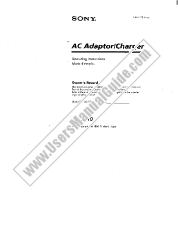Ver AC-VF10 pdf Instrucciones de operación