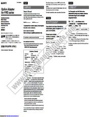 Voir BKM-FW12 pdf Mode d'emploi
