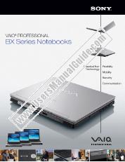View VGN-BX546B pdf VGN-BX Series Brochure