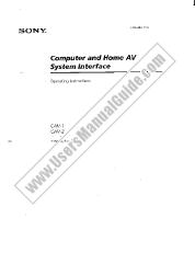 Ver CAV-2 pdf Manual de usuario principal