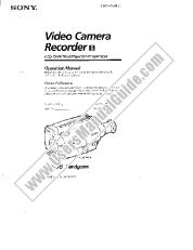 View CCD-TR74 pdf Operation Manual  (primary manual)