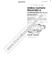 Ver CCD-TR514 pdf Manual de operación (manual principal)