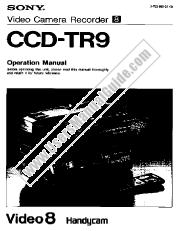 Ver CCD-TR9 pdf Manual de usuario principal