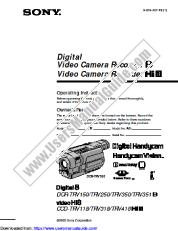Vezi CCD-TRV118 pdf Instrucțiuni de operare (manual primar)