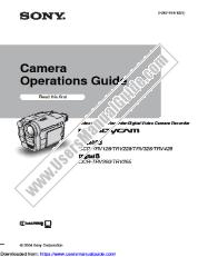 Vezi CCD-TRV328 pdf Camera Operațiuni Ghid